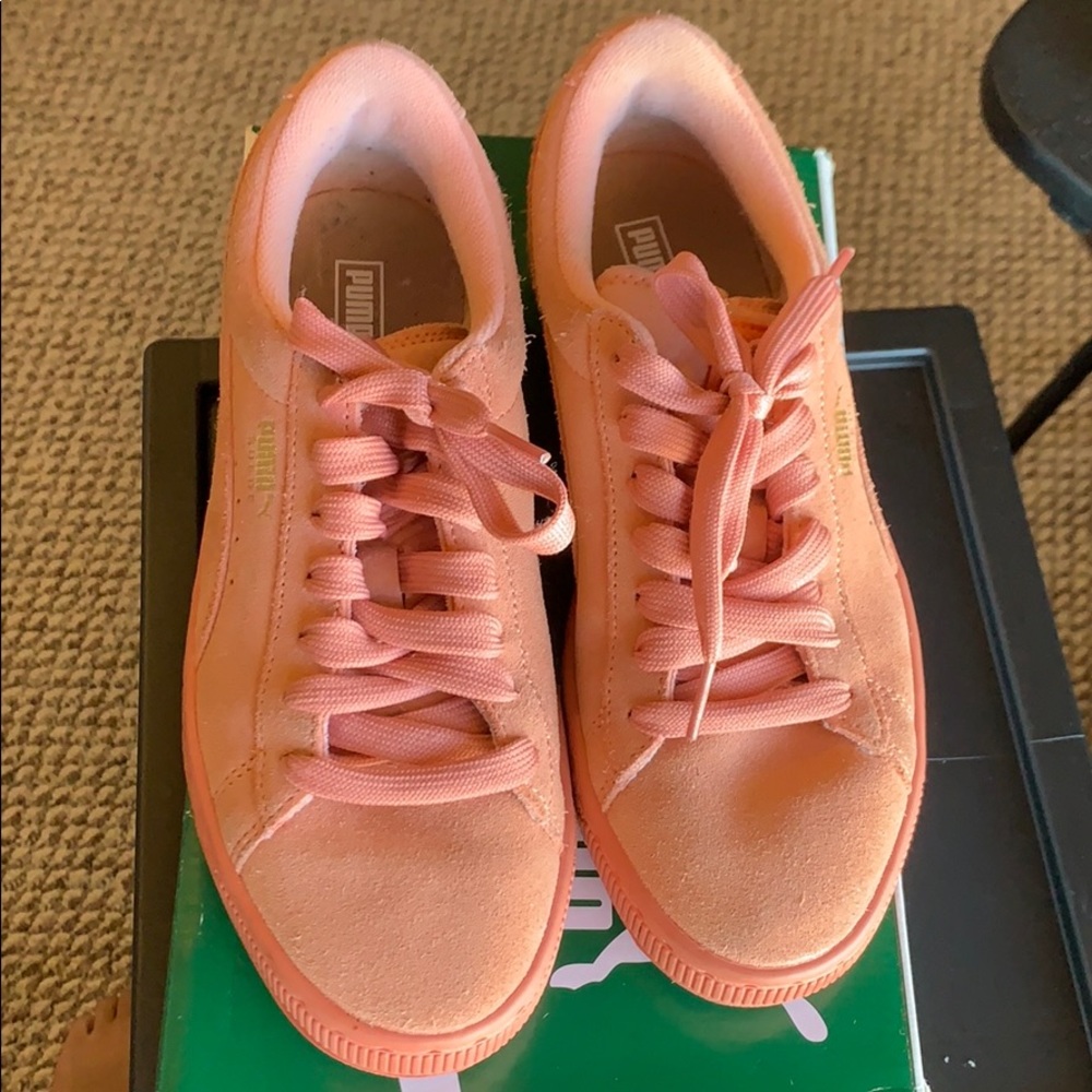 Suede jr pumas
